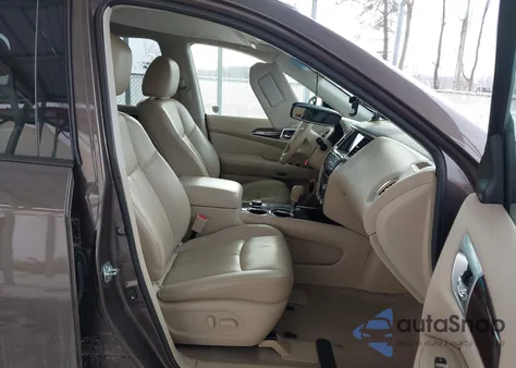 2015 Nissan Pathfinder Sl z USA, uszkodzony, nr VIN 5N1AR2MM8FC619855